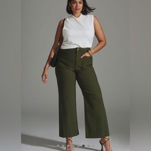 Anthropologie MAEVE The collette cropped wide leg pant